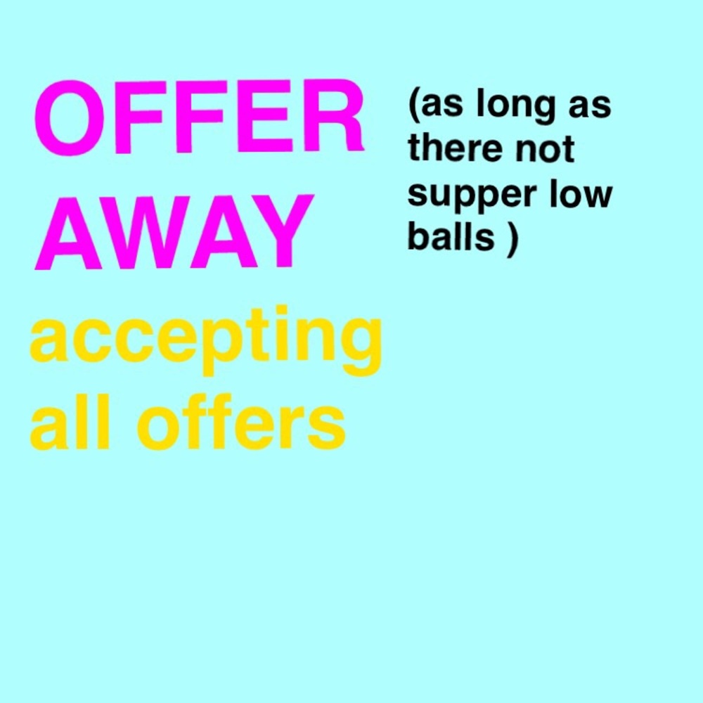 READ DESCRIPTION-ACCEPTING ALL OFFERS